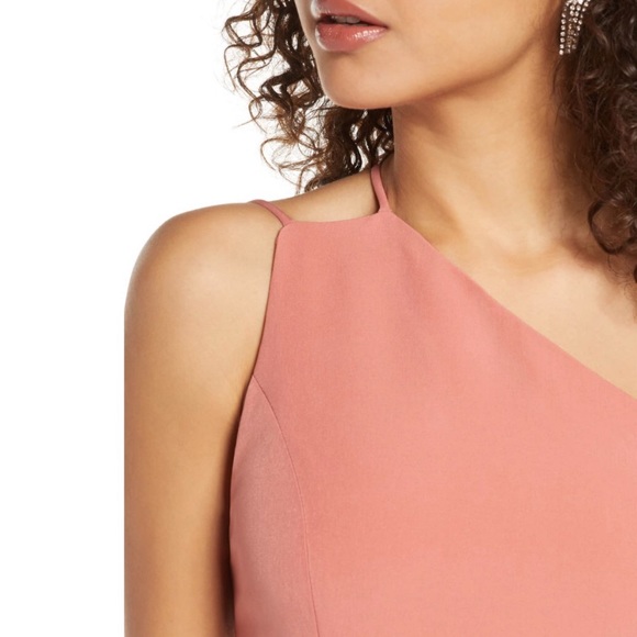 WAYF The Lenore One Shoulder Column Dress - Picture 4 of 4